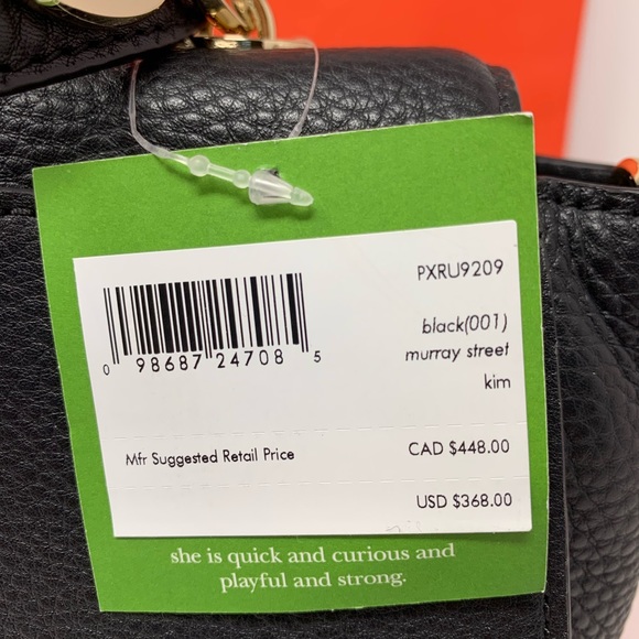 NWT Kate spade Kim Murray street black crossbody - Picture 4 of 5